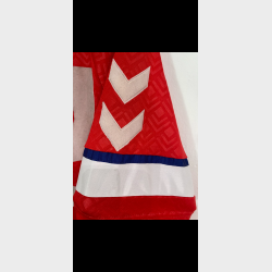 Danmark 1990/92 - XL (fitter L) - Match Worn: Torben Piechnik