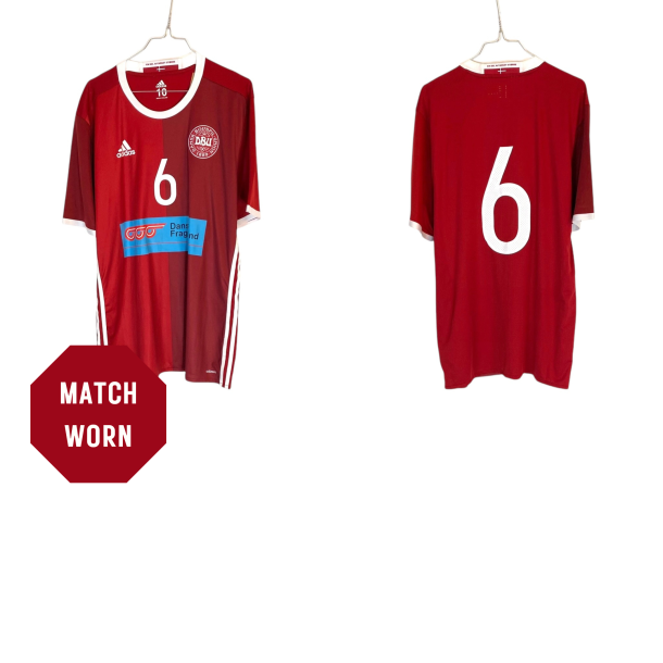 Danmark 2016/17 - L/XL (Match Worn: Thomas Helveg (Oldboys Landsholdet)